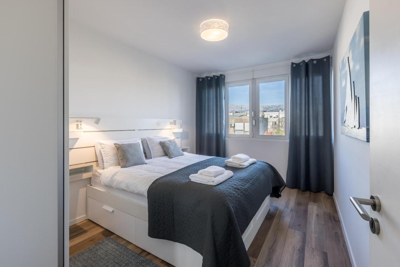 Sundowners Apartment, 52Qm, Double & Single Bed, 10 Min From Old Town Of Split Bagian luar foto